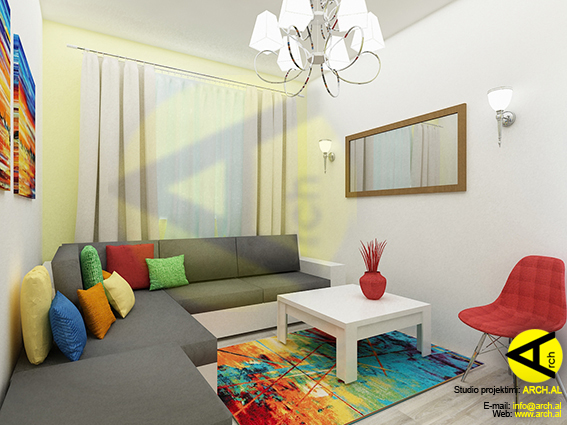 Apartment furnishing – living room